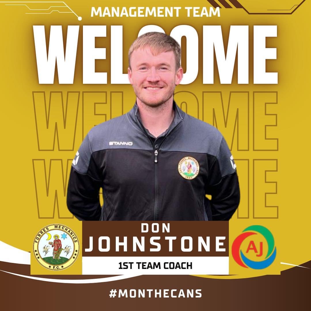 Don Johnstone Joins As 1st Team Coach